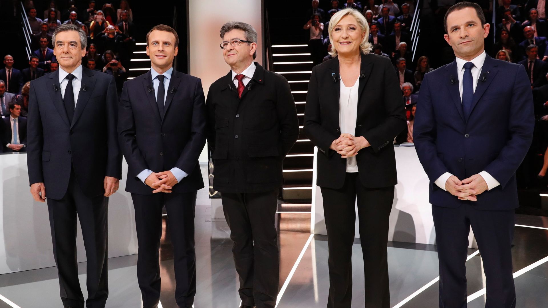 TV-Duell in Frankreich: Premiere in unruhigen Zeiten