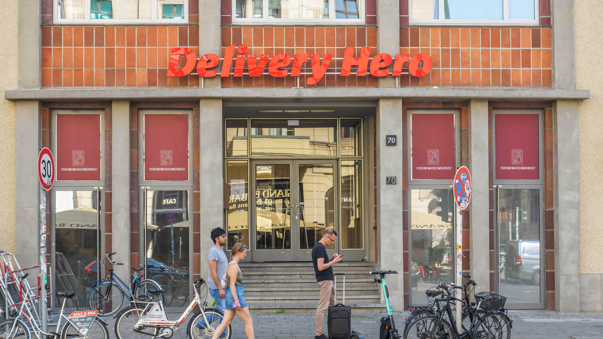 Delivery Hero Firmenzentrale in Berlin 2021 | picture alliance / Bildagentur-o