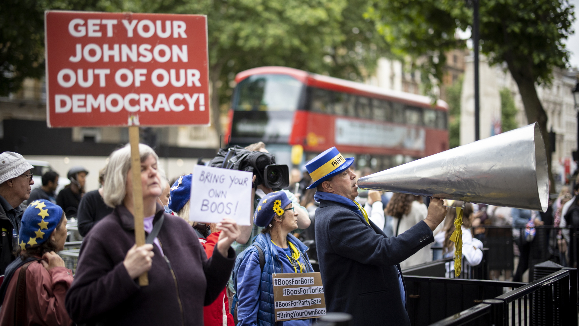 Demonstration gegen Boris Johnson als Premier | EPA