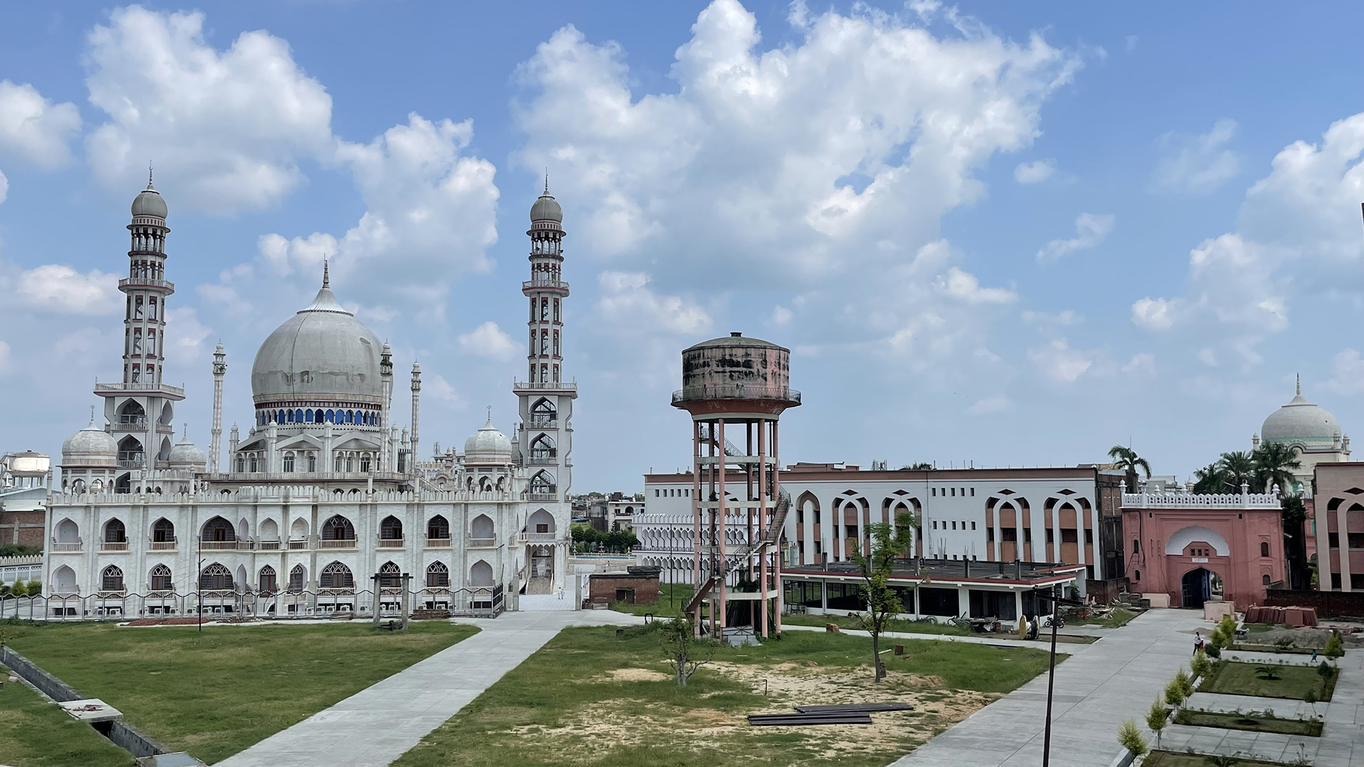 Große Moschee und der alte Teil in Deoband (Indien) | Peter Hornung