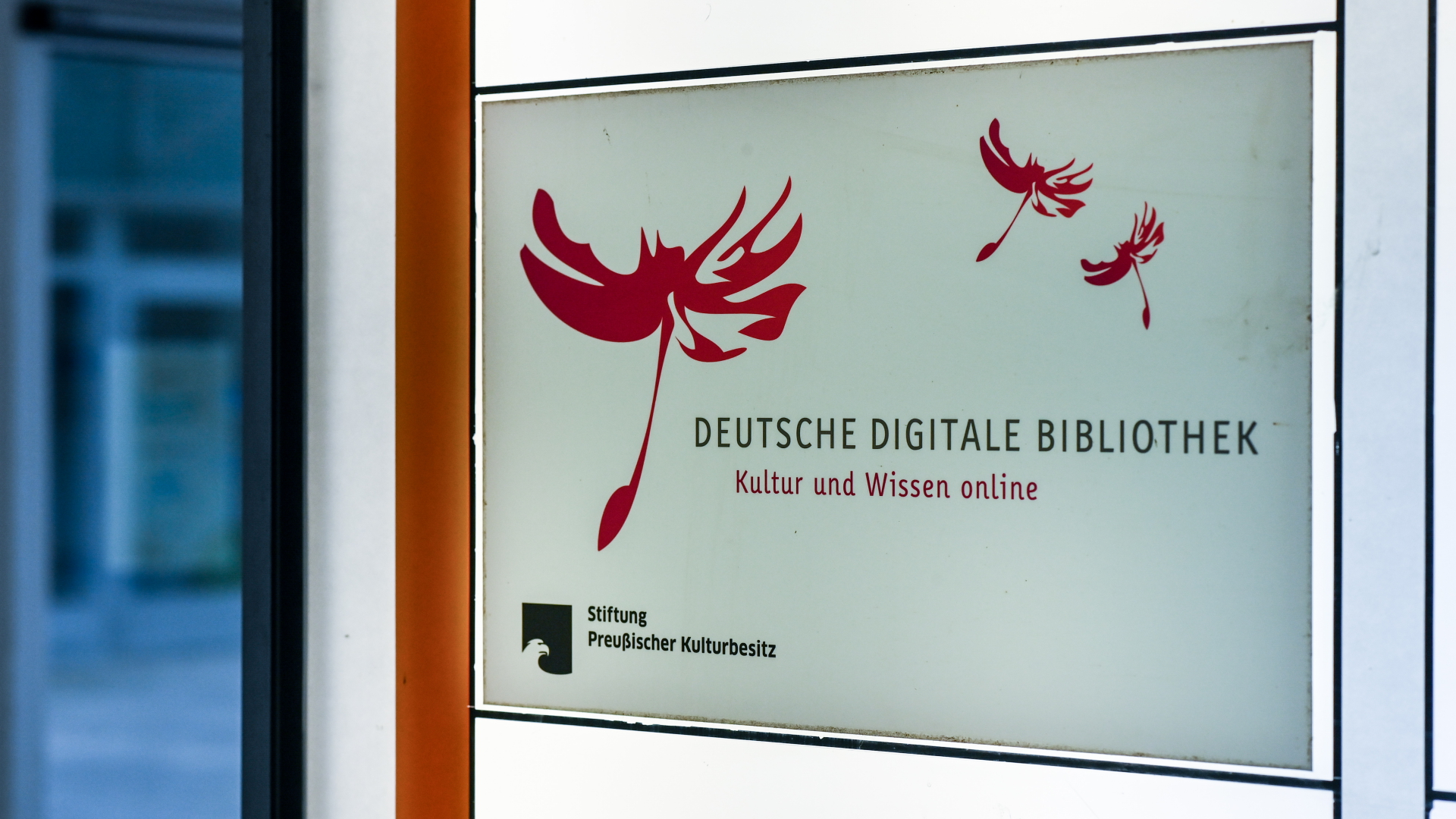 Das Logo der Deutschen Digitalen Bibliothek | dpa