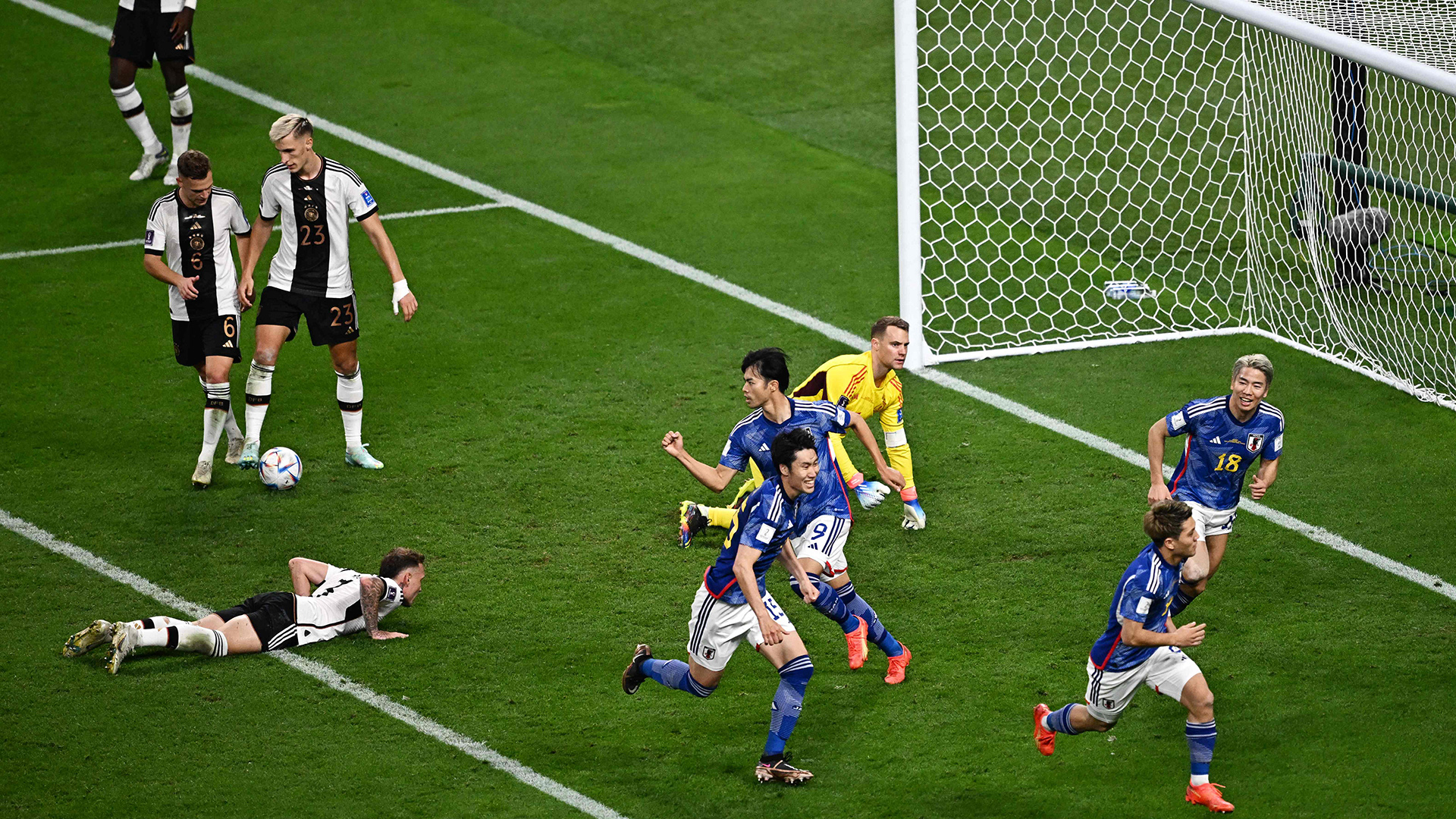 WM-Spiel Deutschland gegen Japan im Khalifa International Stadium in Doha  | AFP