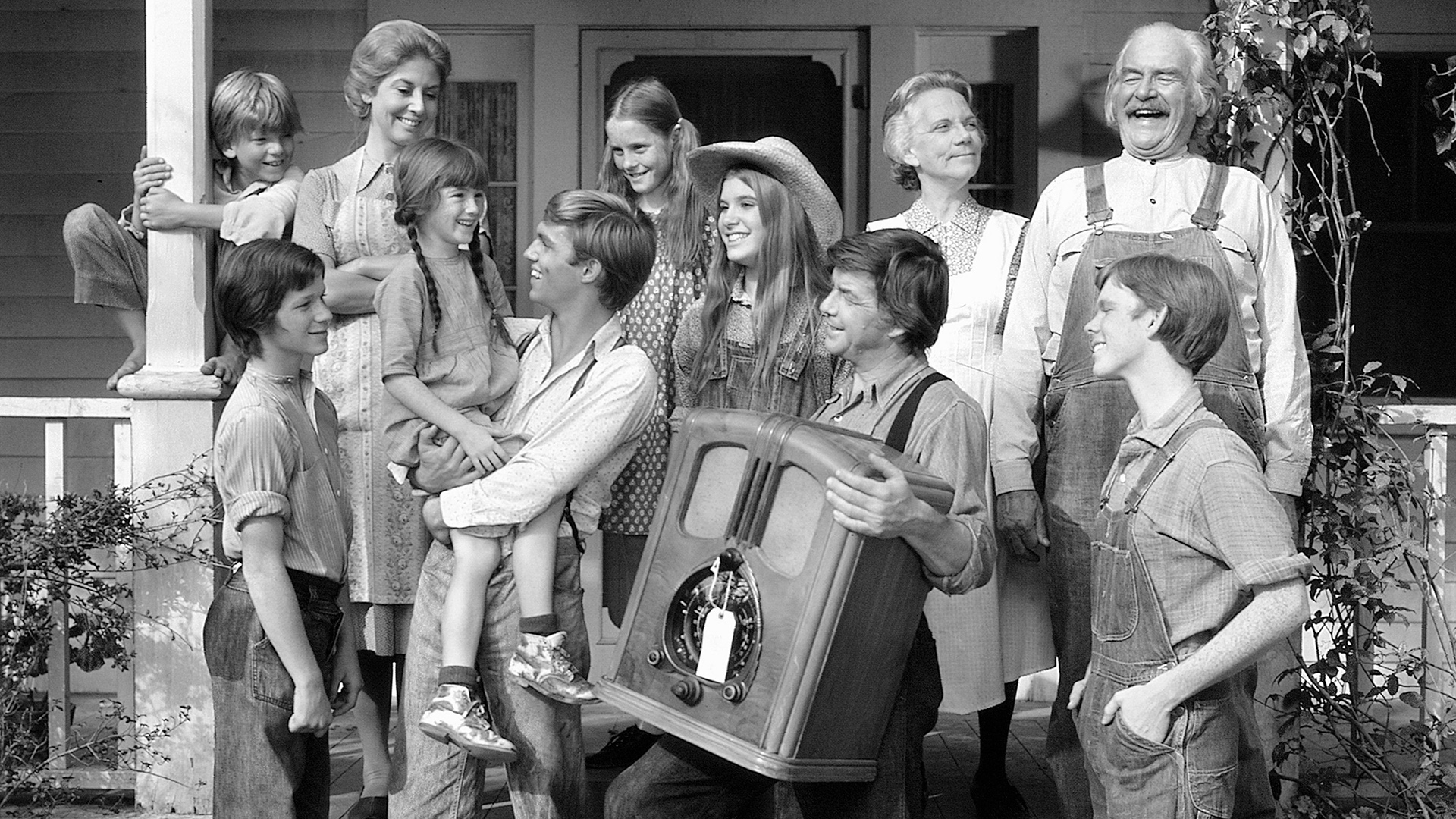 Ein Foto der Waltons von 1974. | AP