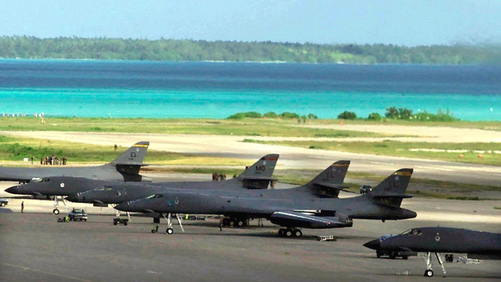 US-Militärbasis auf Diego Garcia im Indischen Ozean