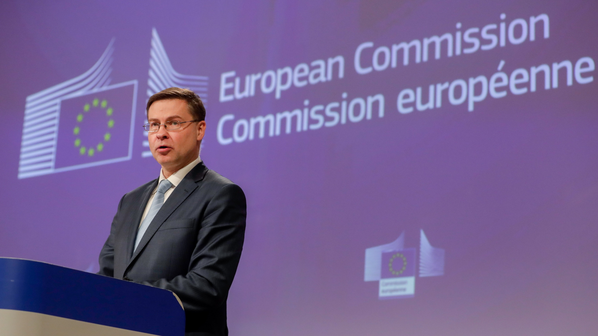 Vadis Dombrovskis | STEPHANIE LECOCQ/EPA-EFE/Shutter