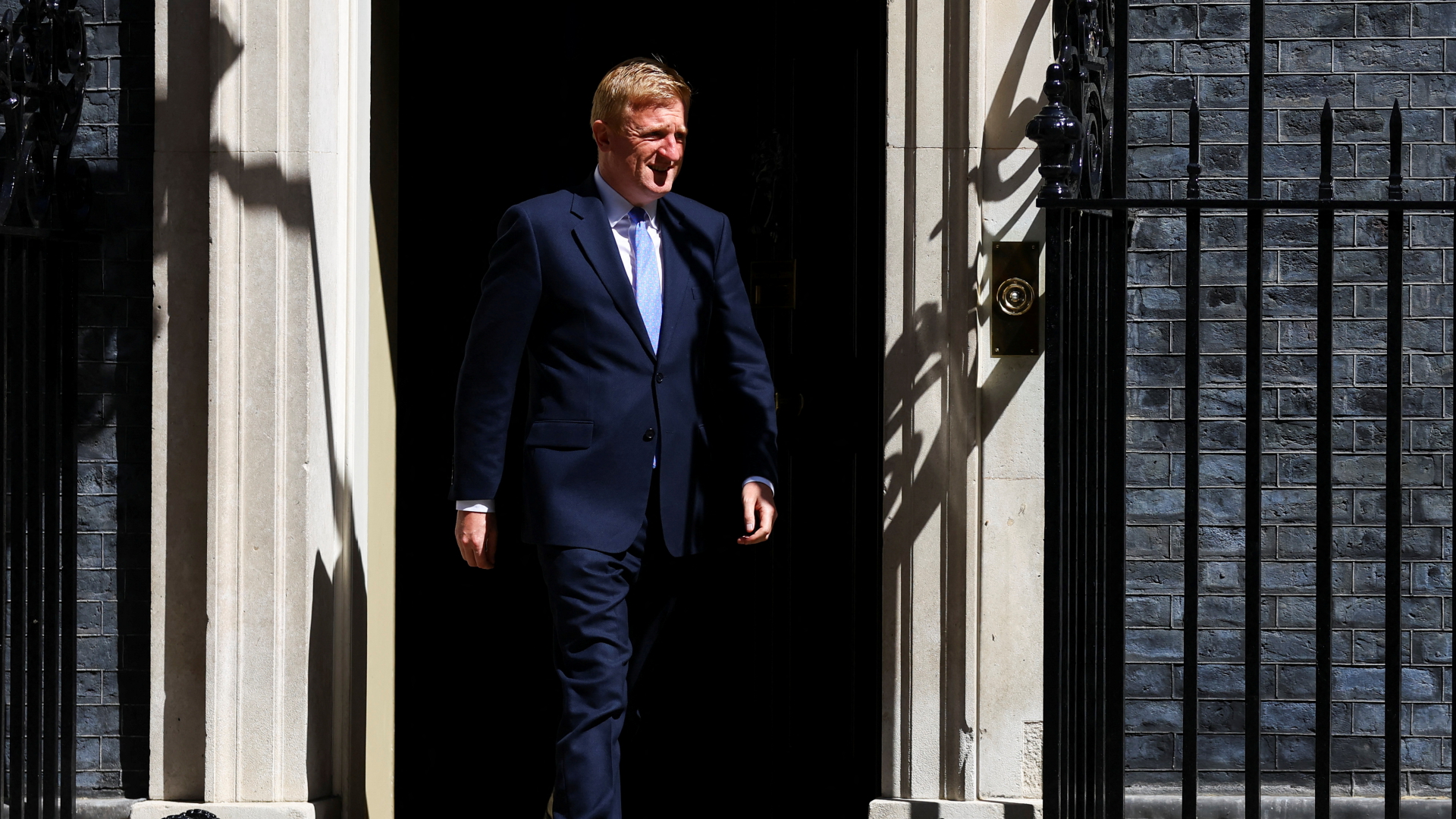 Dowden verlässt 10 Downing Street | REUTERS