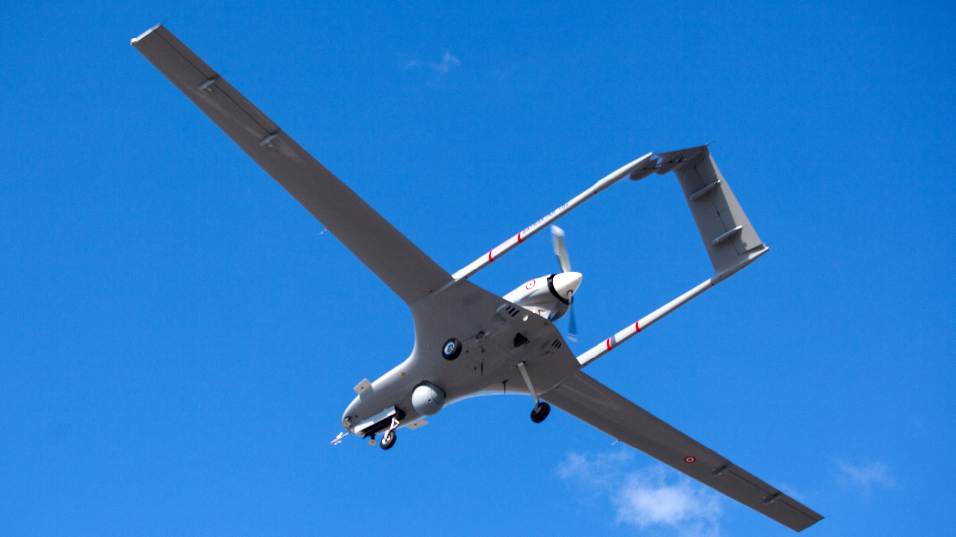 Eine Drohne vom Typ Bayraktar (Archivbild) | AFP
