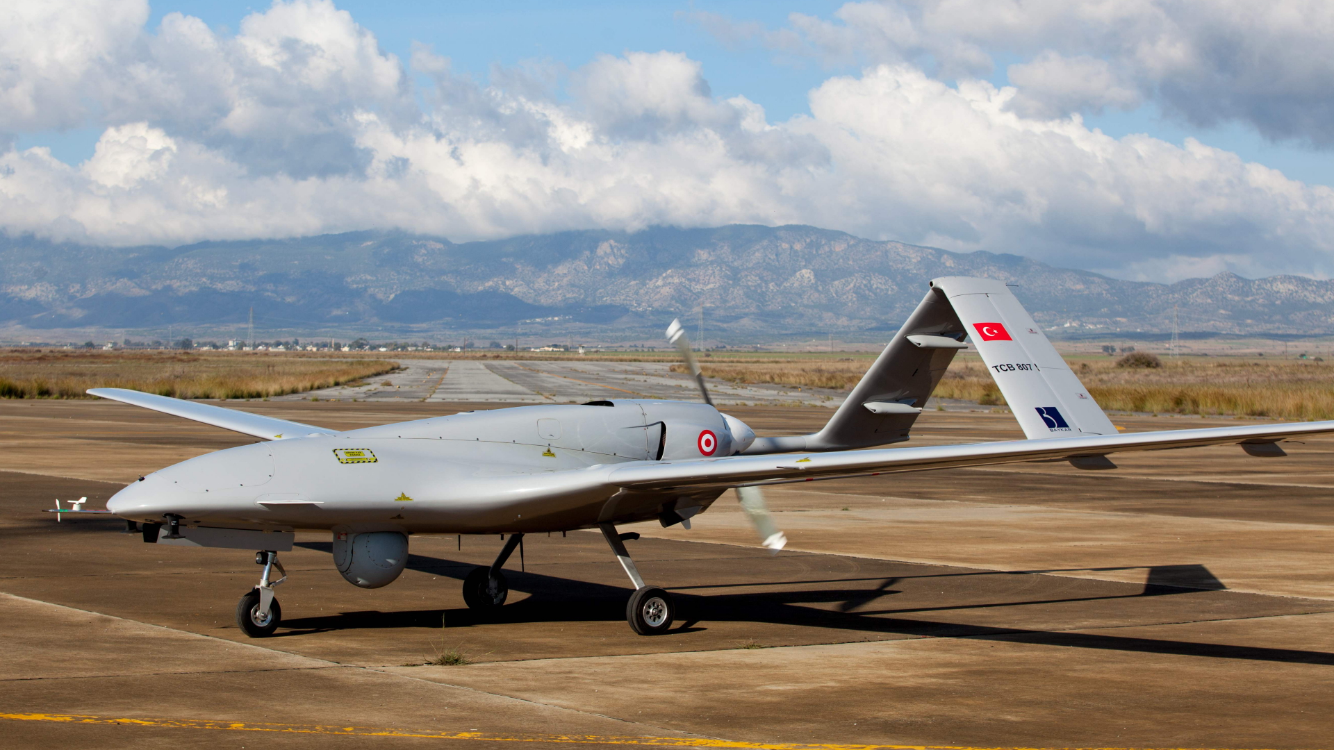 Eine "Bayraktar BT-2"-Drohne | AFP
