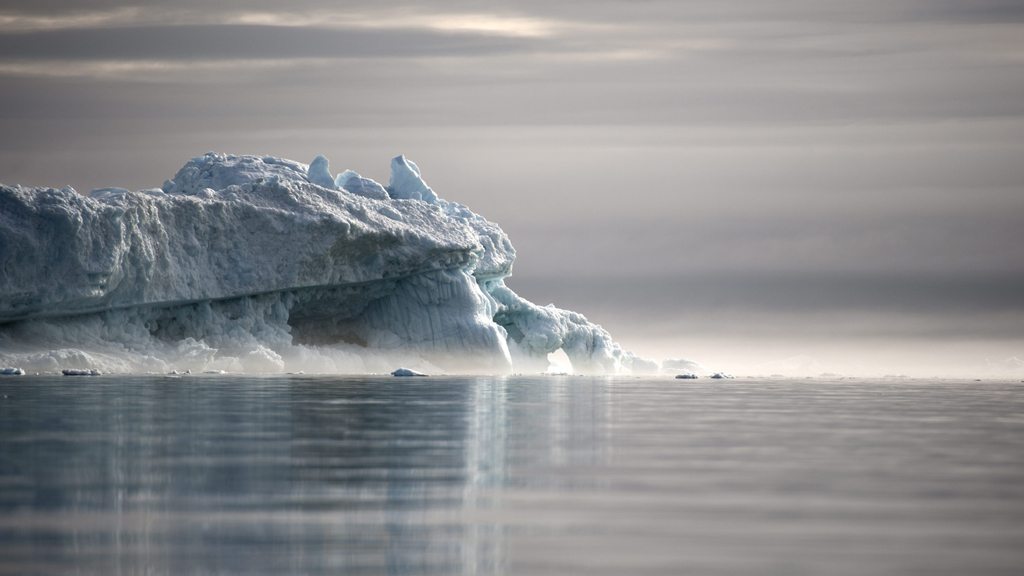 Eisberge treiben im Meer | dapd