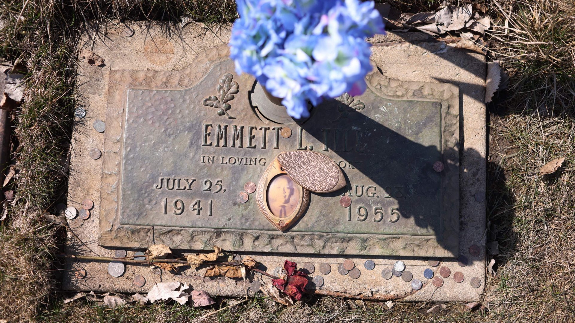 Das Grab von Emmett Till in Chicago im US-Bundesstaat Illinois (Archivbild). | AFP