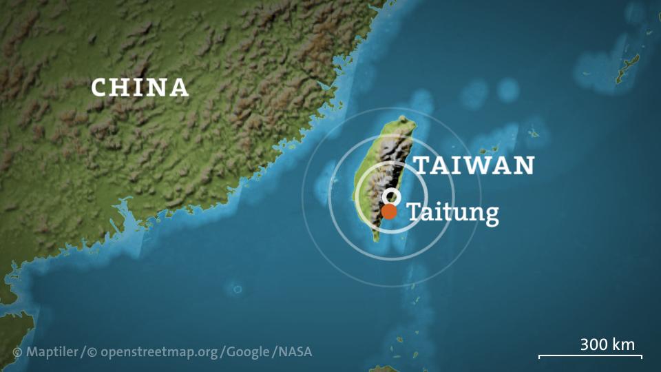 Tsunami-Warnung: Zweites Erdbeben erschüttert Taiwan