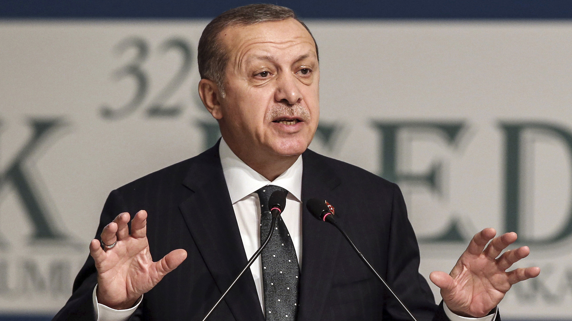 Türkischer Präsident Erdogan | AP