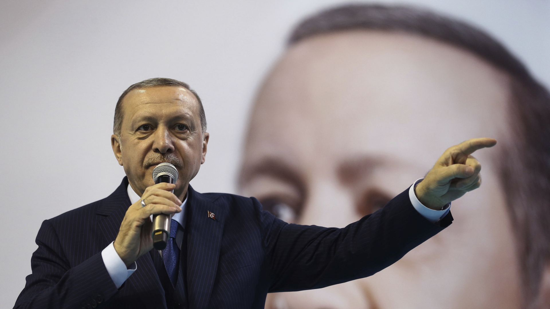Staatschef Erdogan | AP