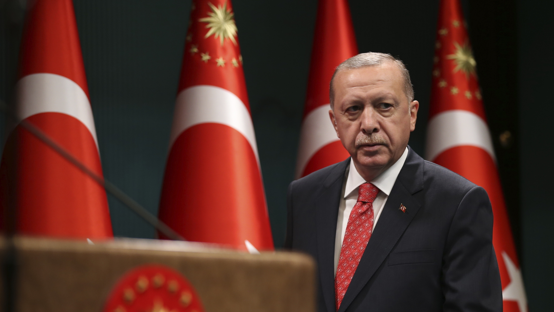 Der türkische Präsident Erdogan. | dpa