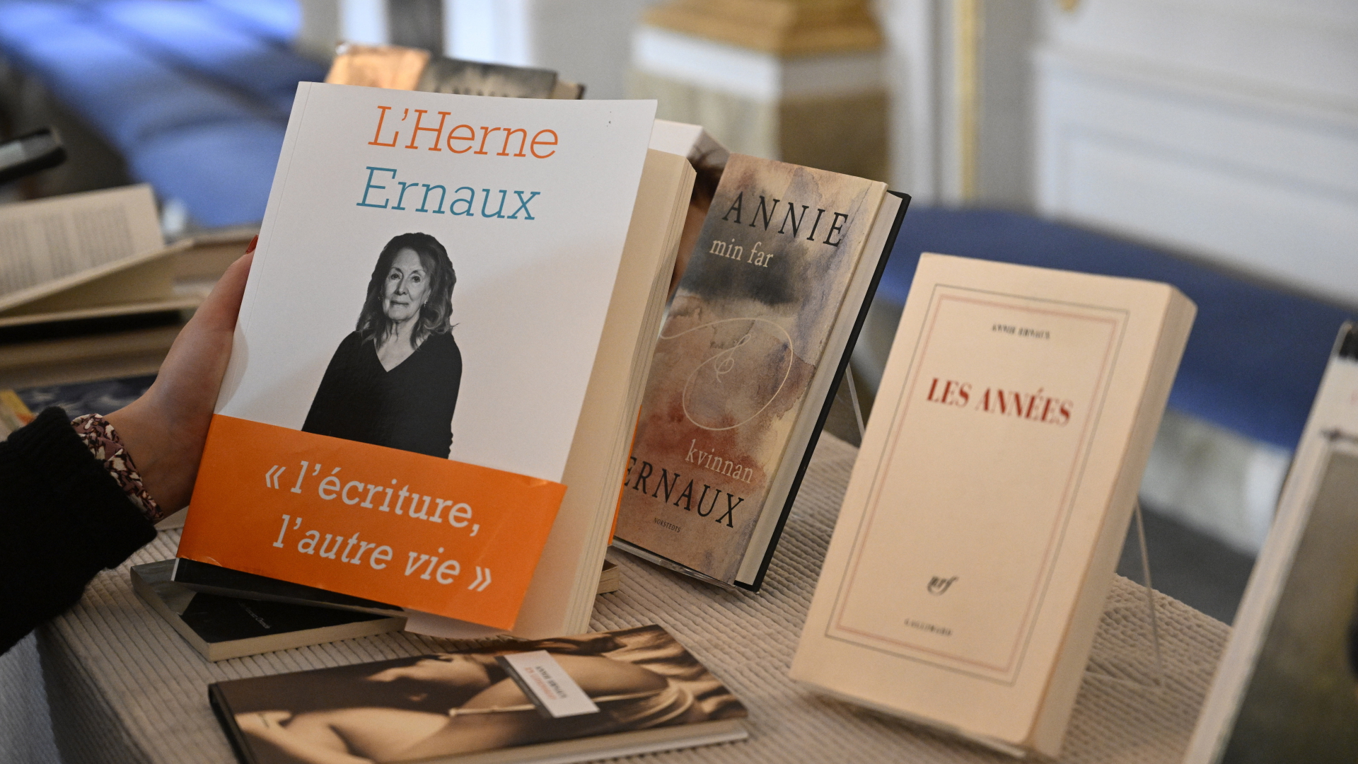 Eine Auswahl von Büchern von Annie Ernaux