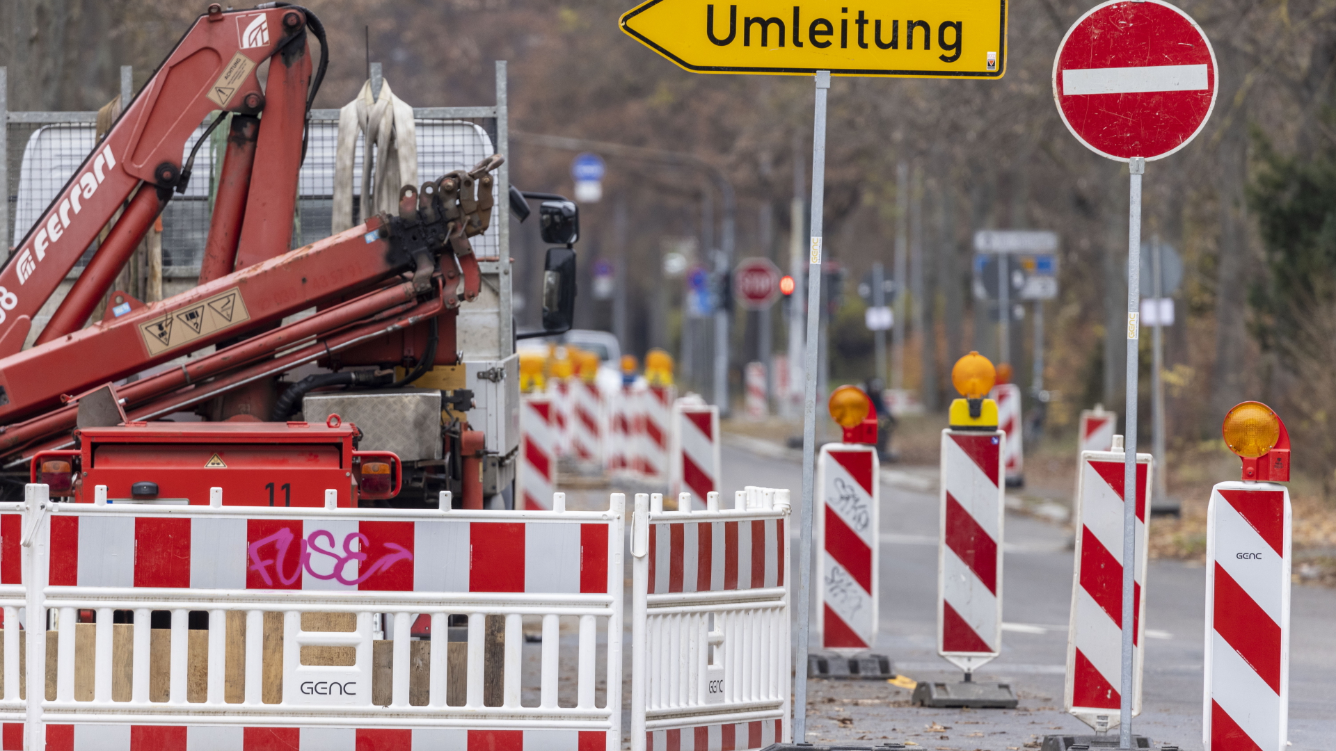 Erschließungs-Baumaßnahmen in Mainz | dpa