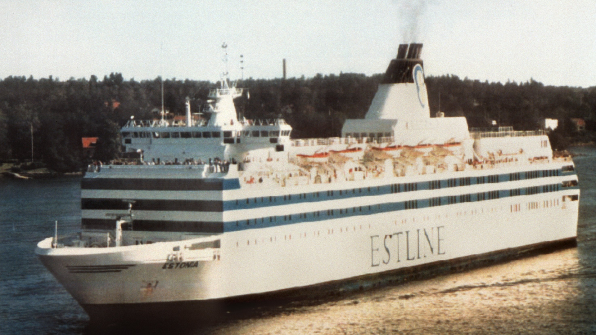 Die Fähre "Estonia" der Reederei Estline. (undatiertes Archivbild) | dpa
