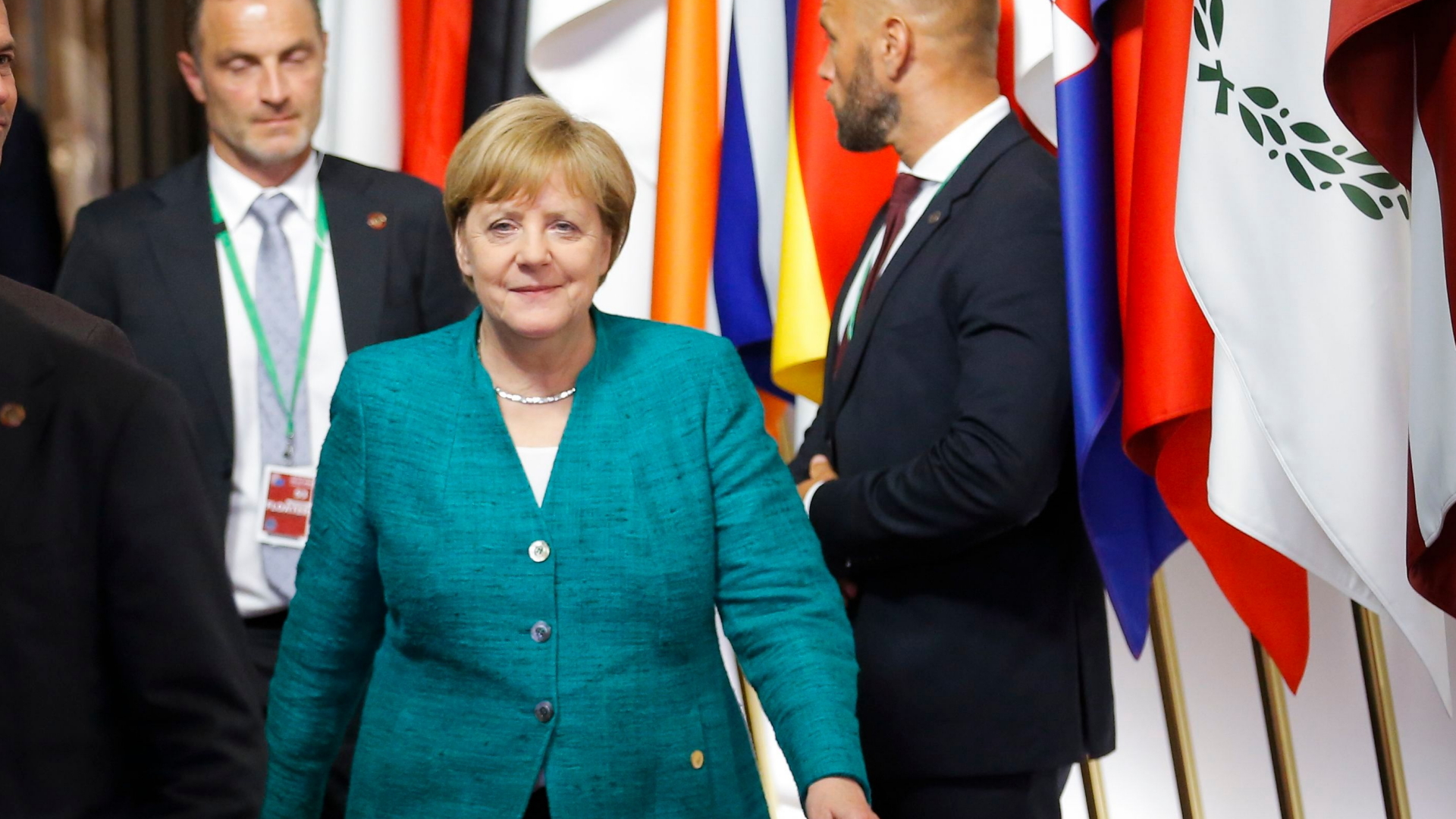 Bundeskanzlerin Angela Merkel auf dem EU-Gipfel in Brüssel
