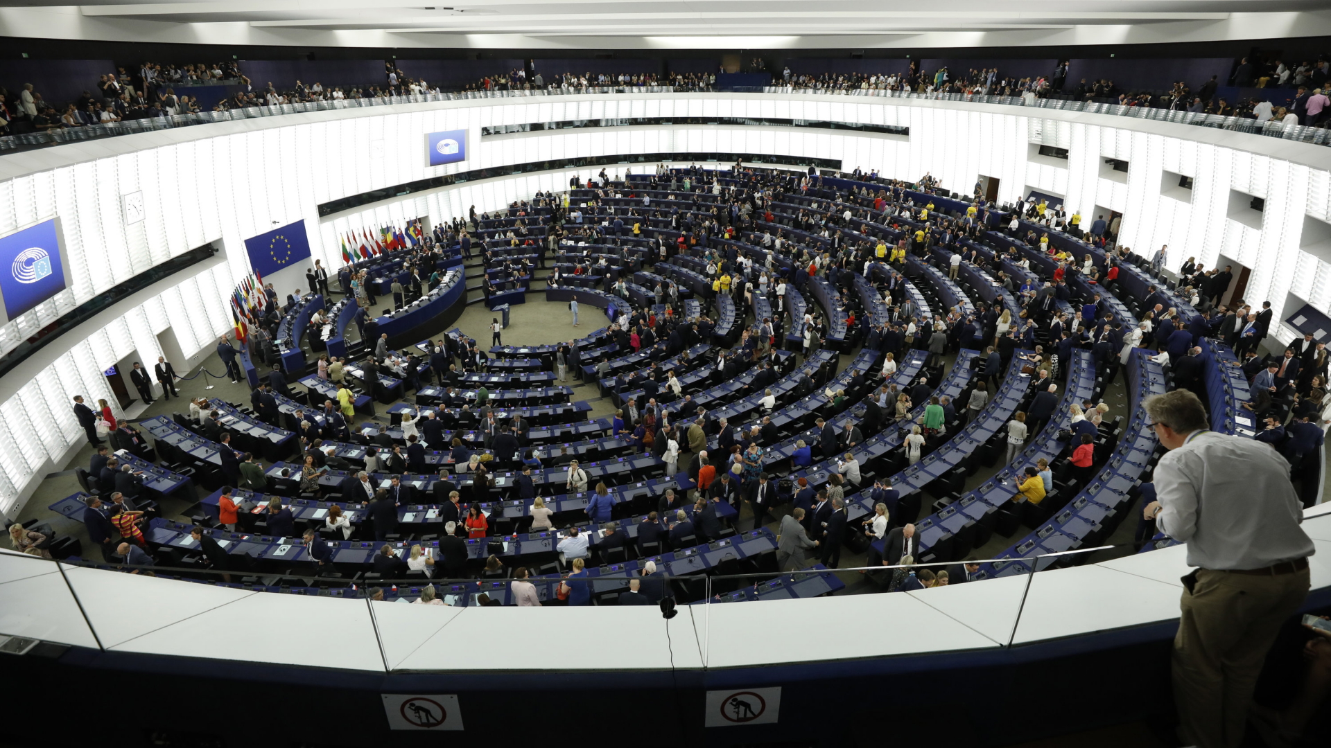 Das EU-Parlament in Straßburg | dpa