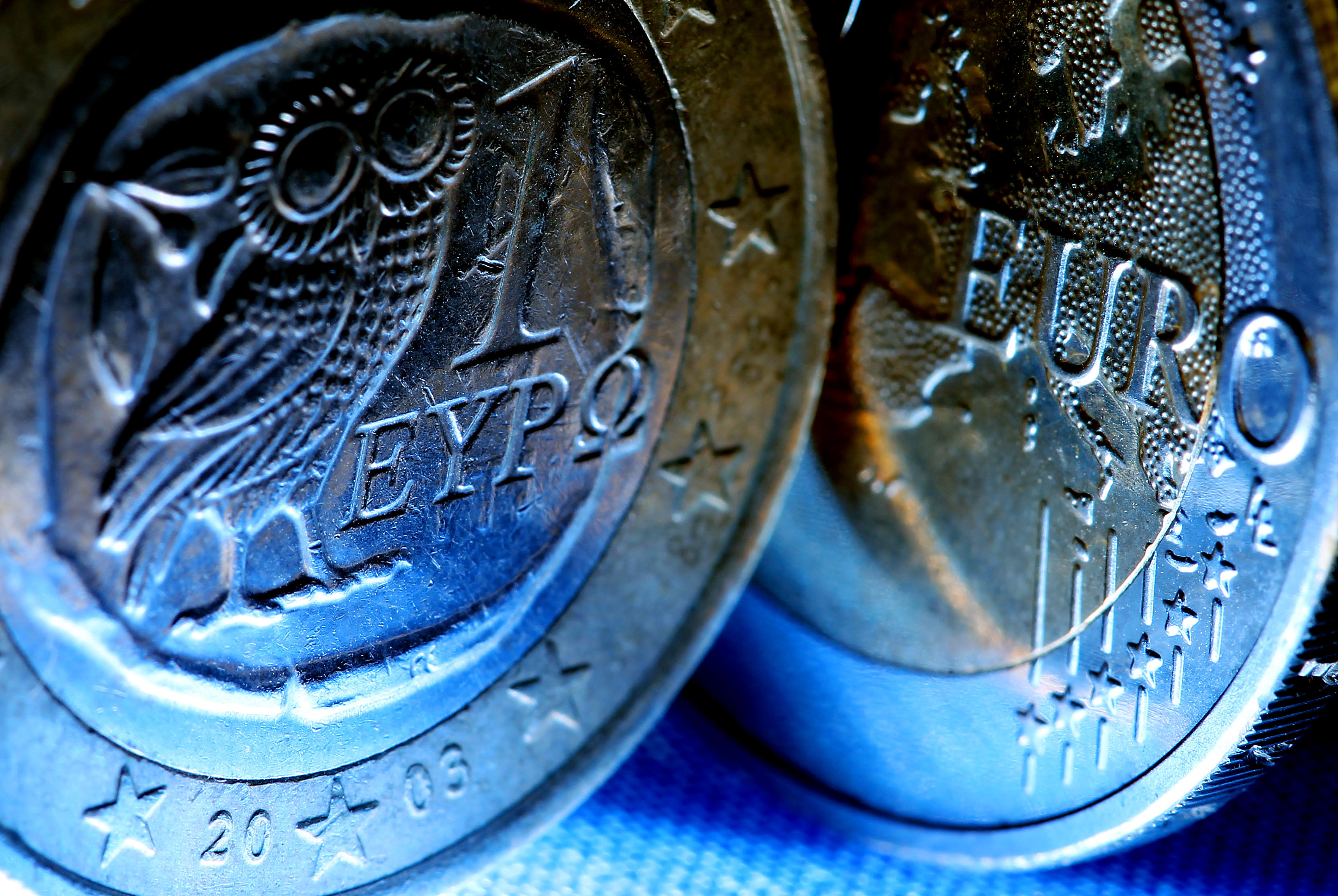 Griechische Euro-Münze