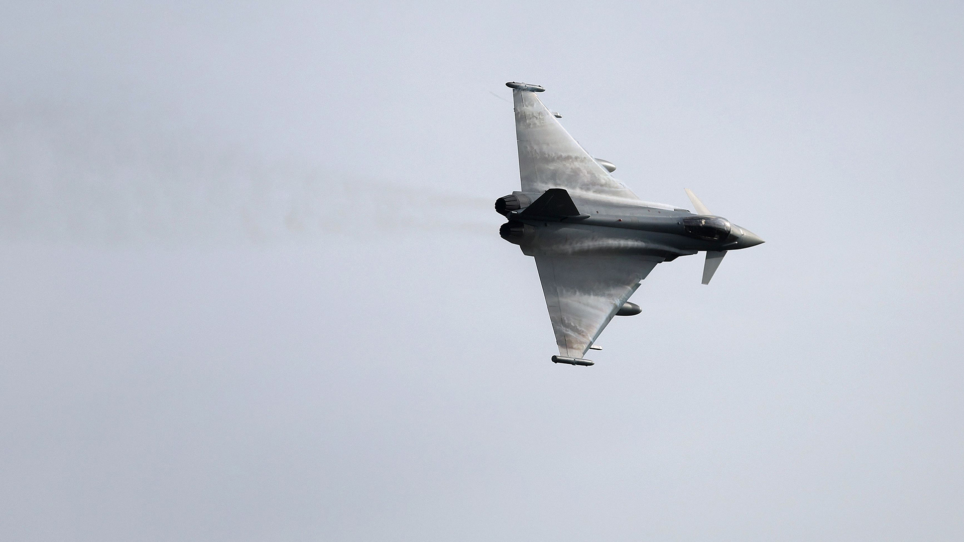 Ein Kampfflugzeug vom Typ "Eurofighter" | AFP