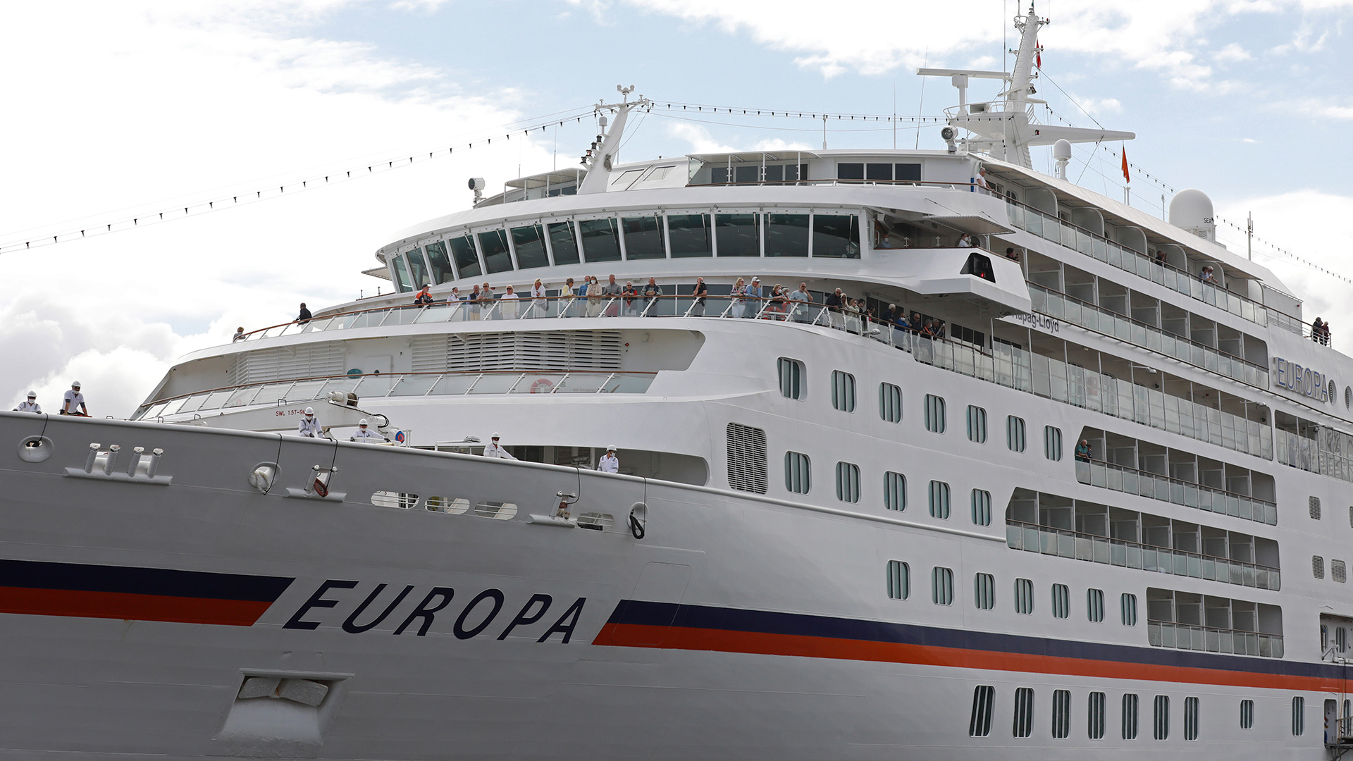 Kreuzfahrtschiff MS Europa | picture alliance/dpa/AP