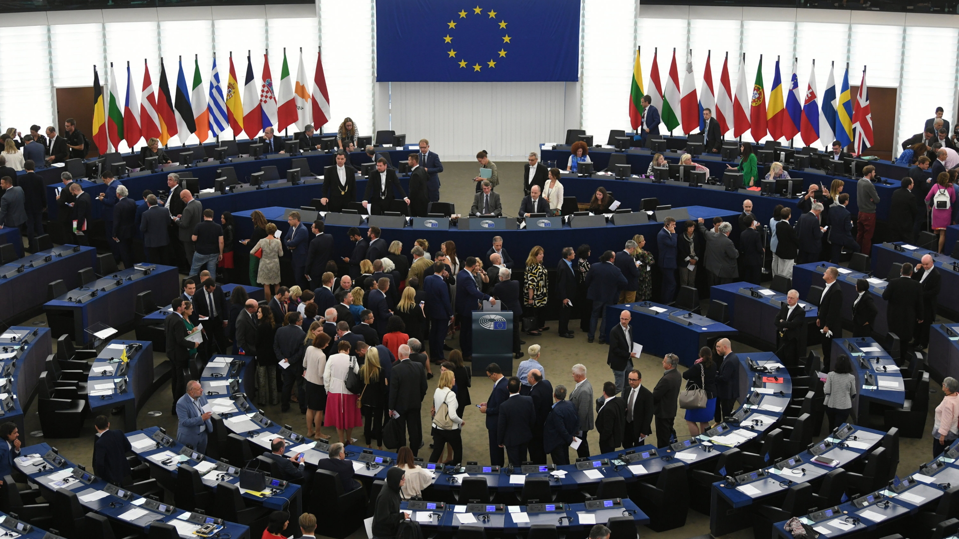 Wahl im Europaparlament in Strassburg | dpa