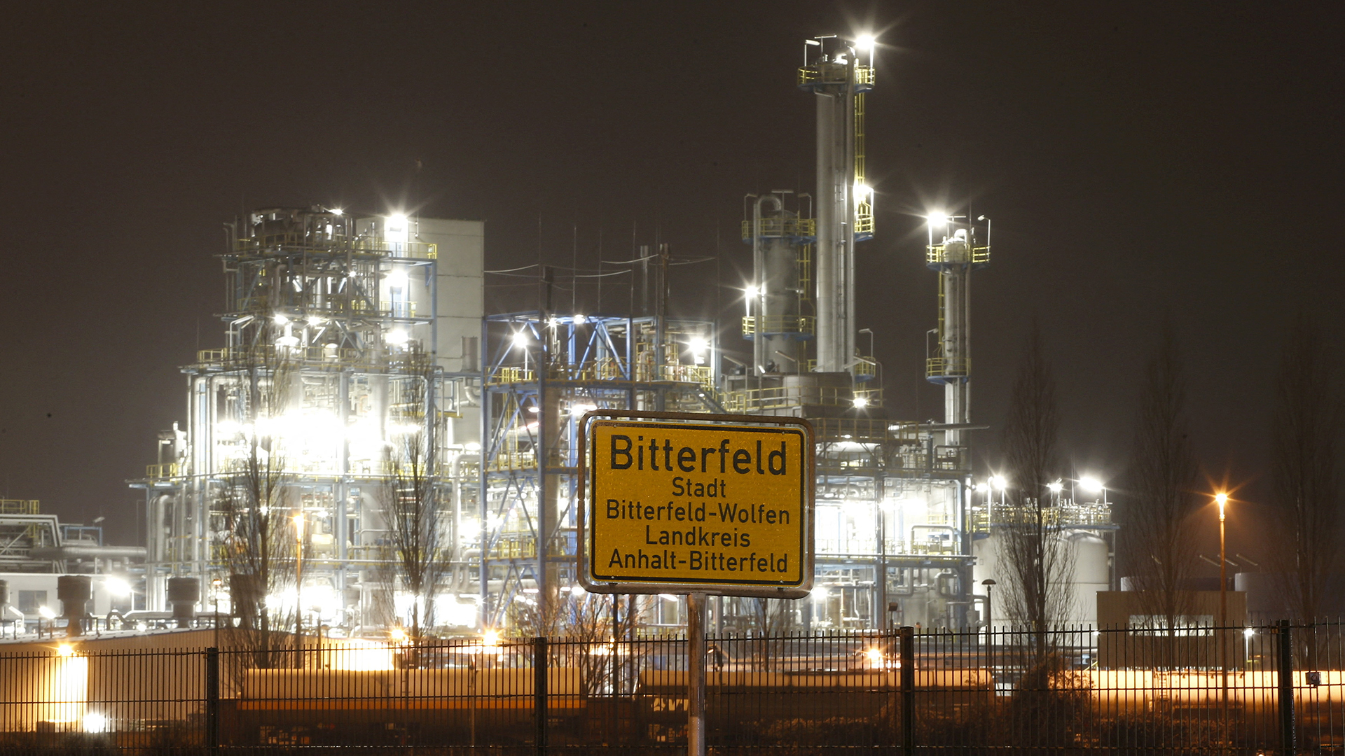 Chlorsilananlage von Evonik in Bitterfeld | REUTERS
