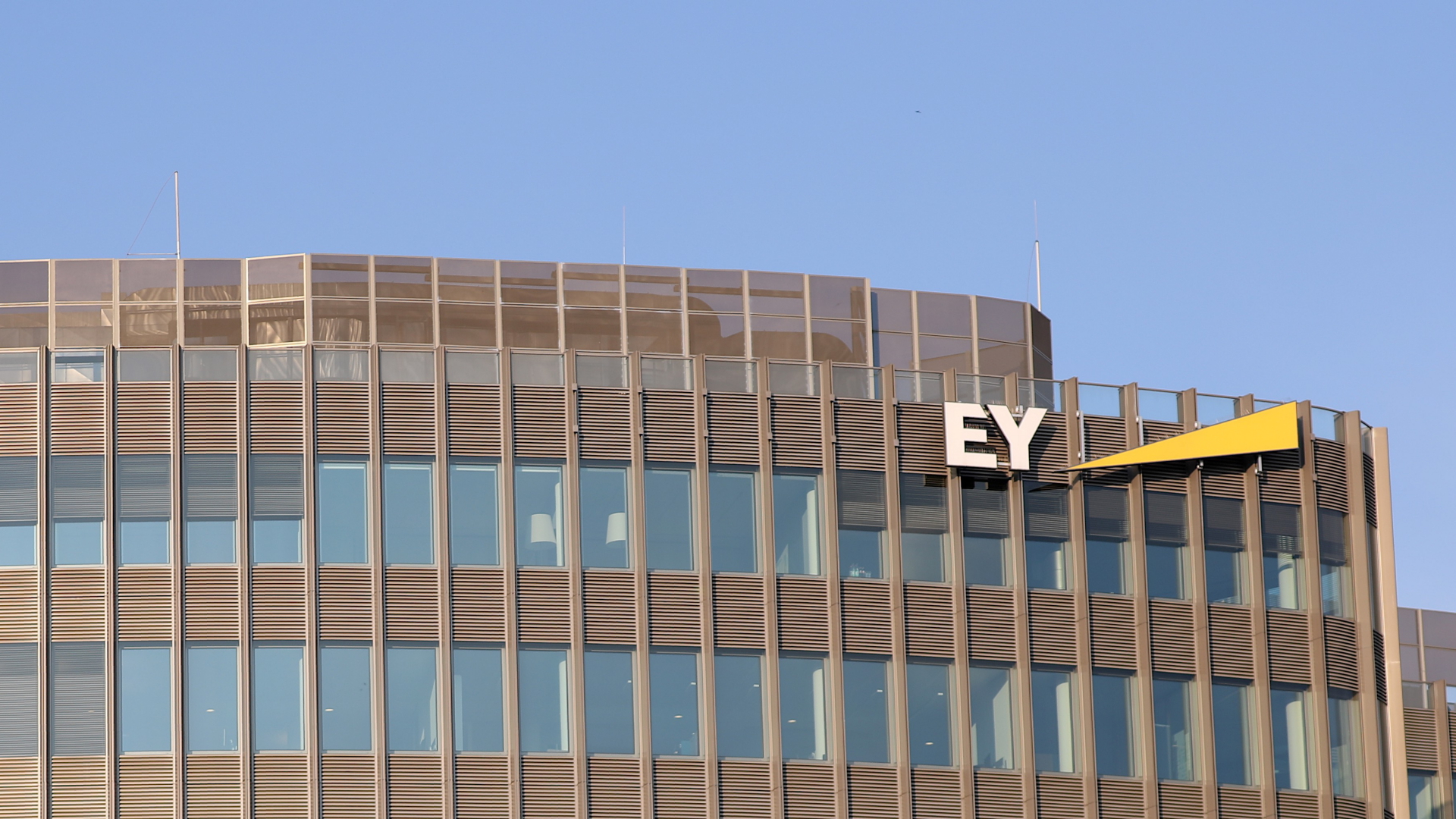 Logo des Wirtschaftsprüfers EY | HAYOUNG JEON/EPA-EFE/Shutterstoc