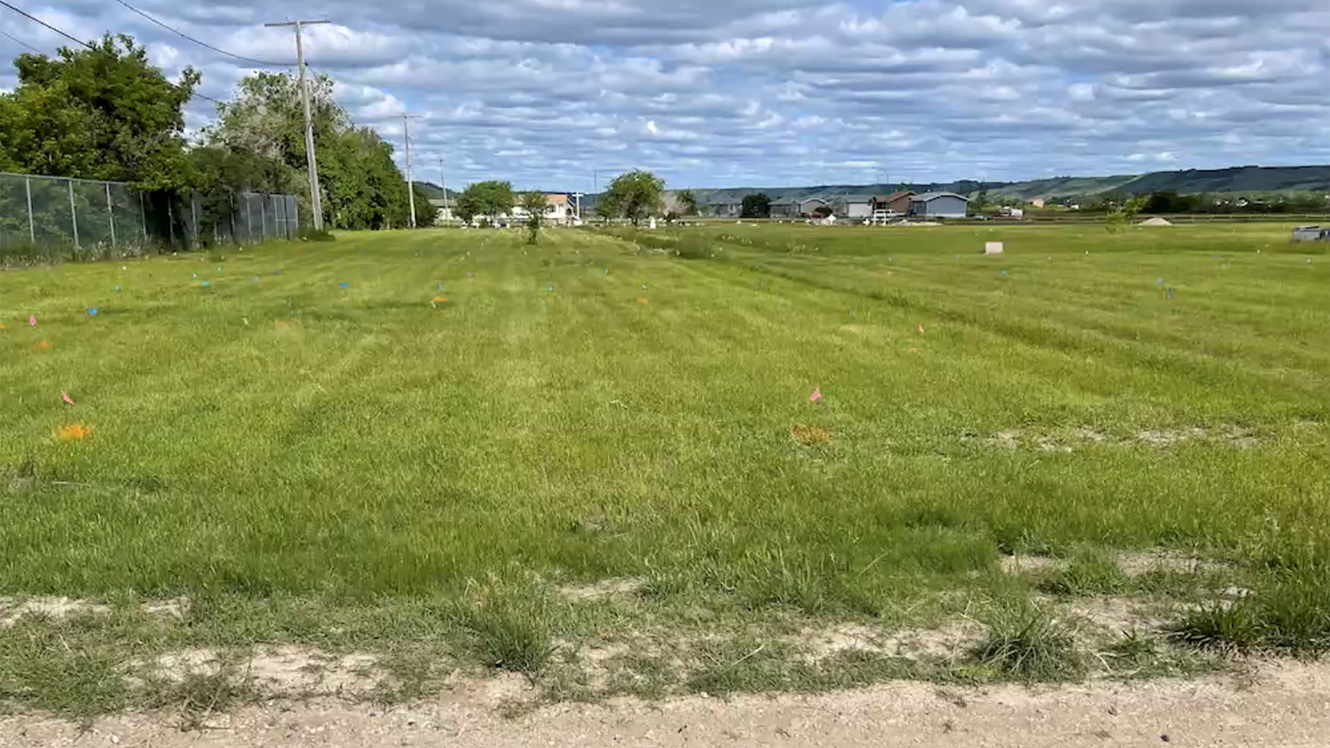 Ein Feld in der Nähe der ehemaligen Marieval Indian Residential School bei Grayson (Saskatchewan, Kanada) | via REUTERS