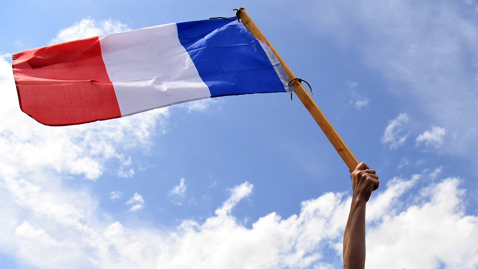 Eine französische Flagge | AFP