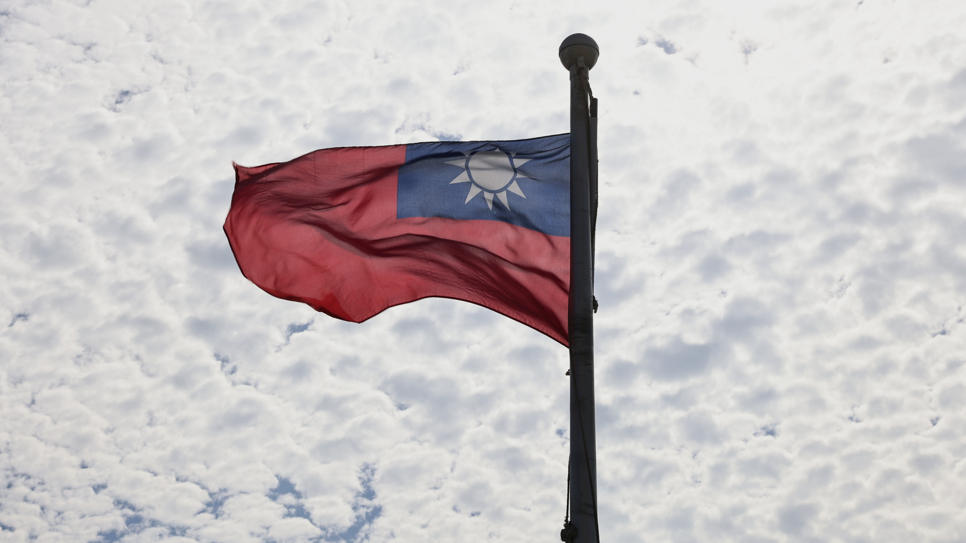 Eine Taiwan-Flagge weht in Taoyuan | REUTERS