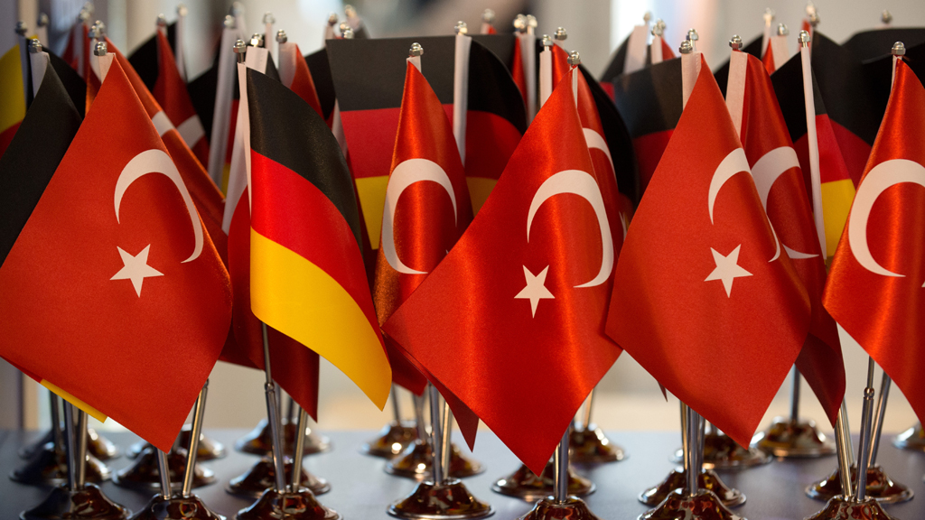 Flaggen Deutschland Türkei