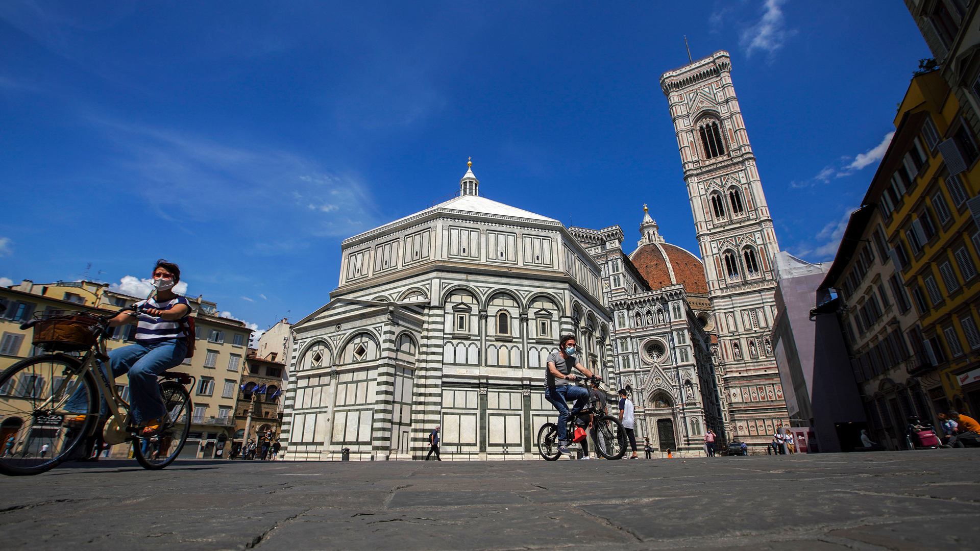 Blick auf die Piazza del Duomo in Florenz | AP
