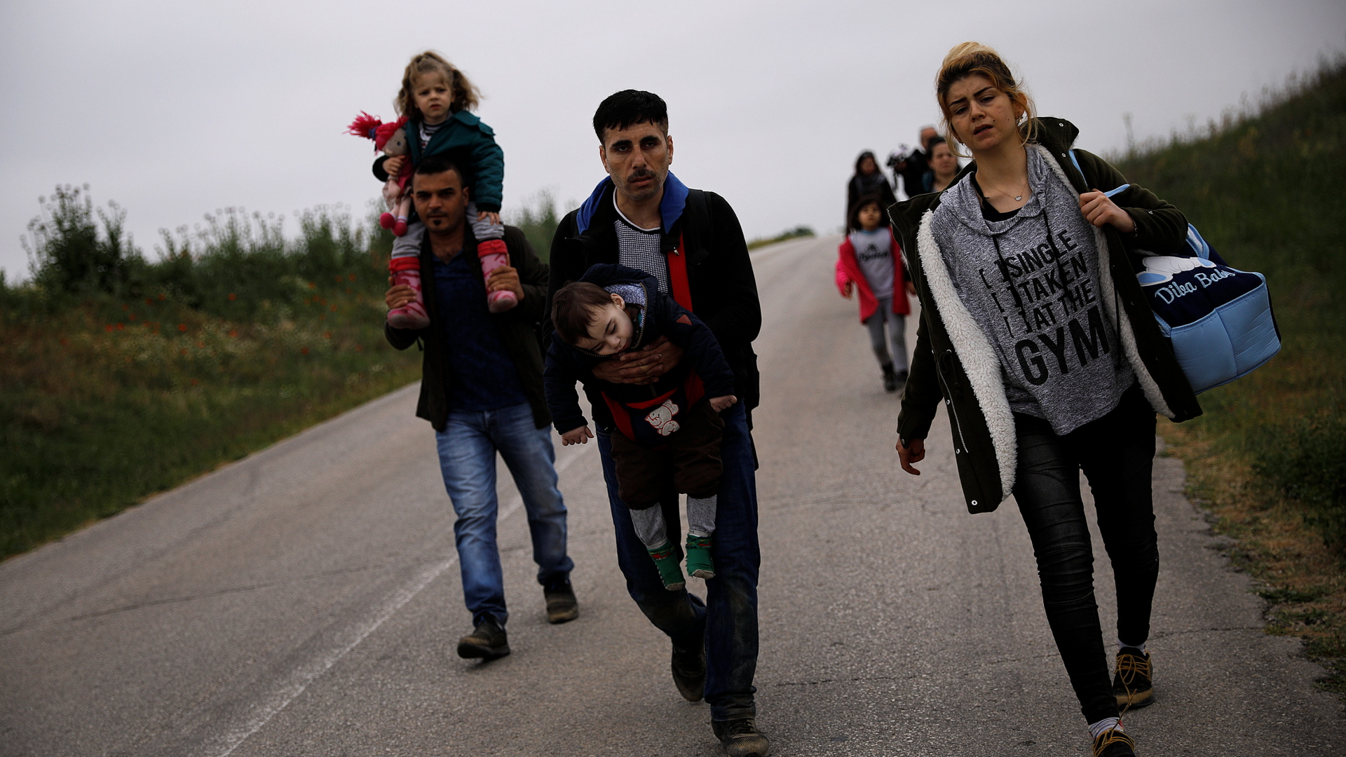 Flüchtlinge haben den Evros-Fluss überquert. | REUTERS