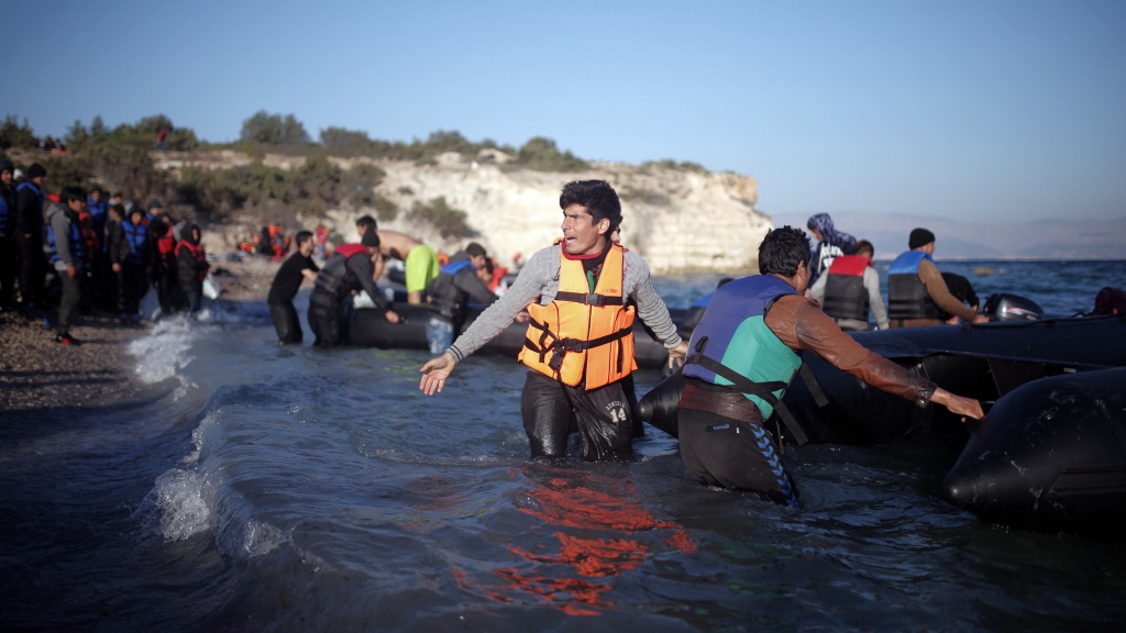 Flüchtlinge auf der Balkanroute: Cesme Türkei | null