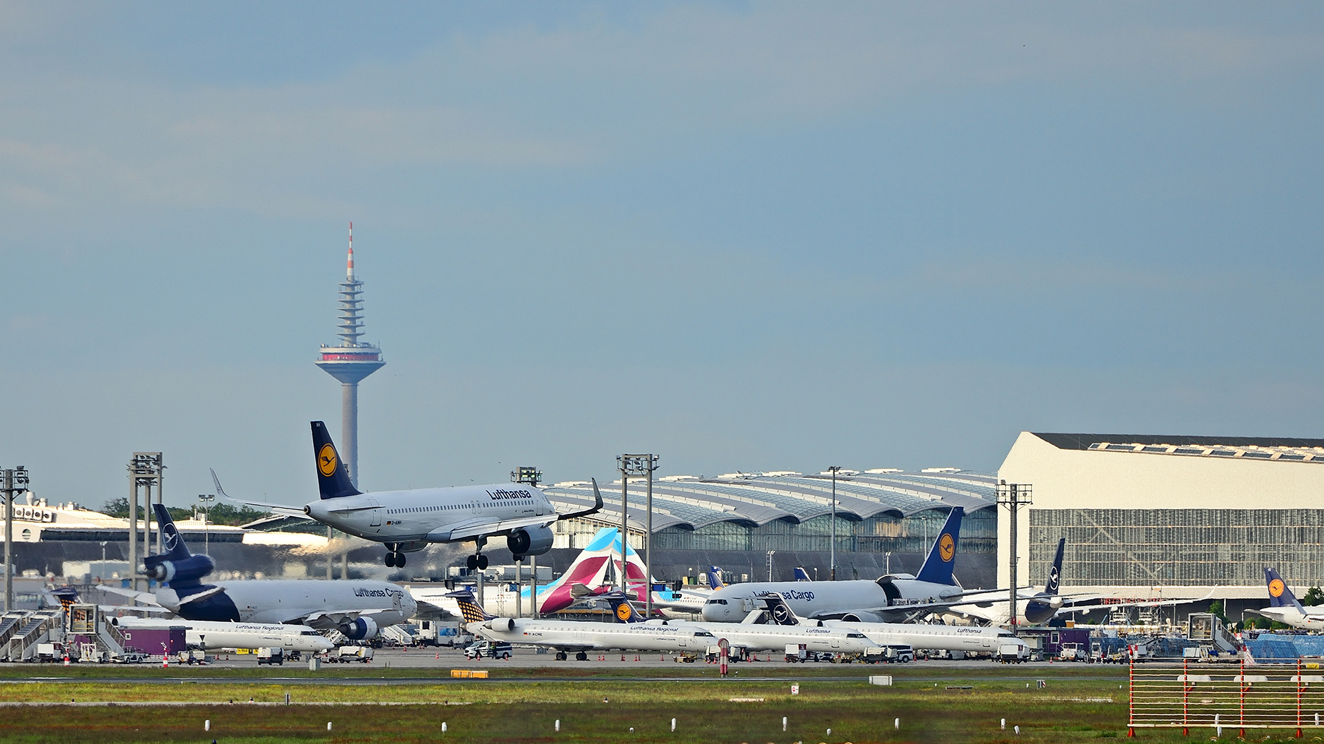 Flugzeuge am Flughafen Frankfurt/a.M. | picture alliance / Daniel Kubirs