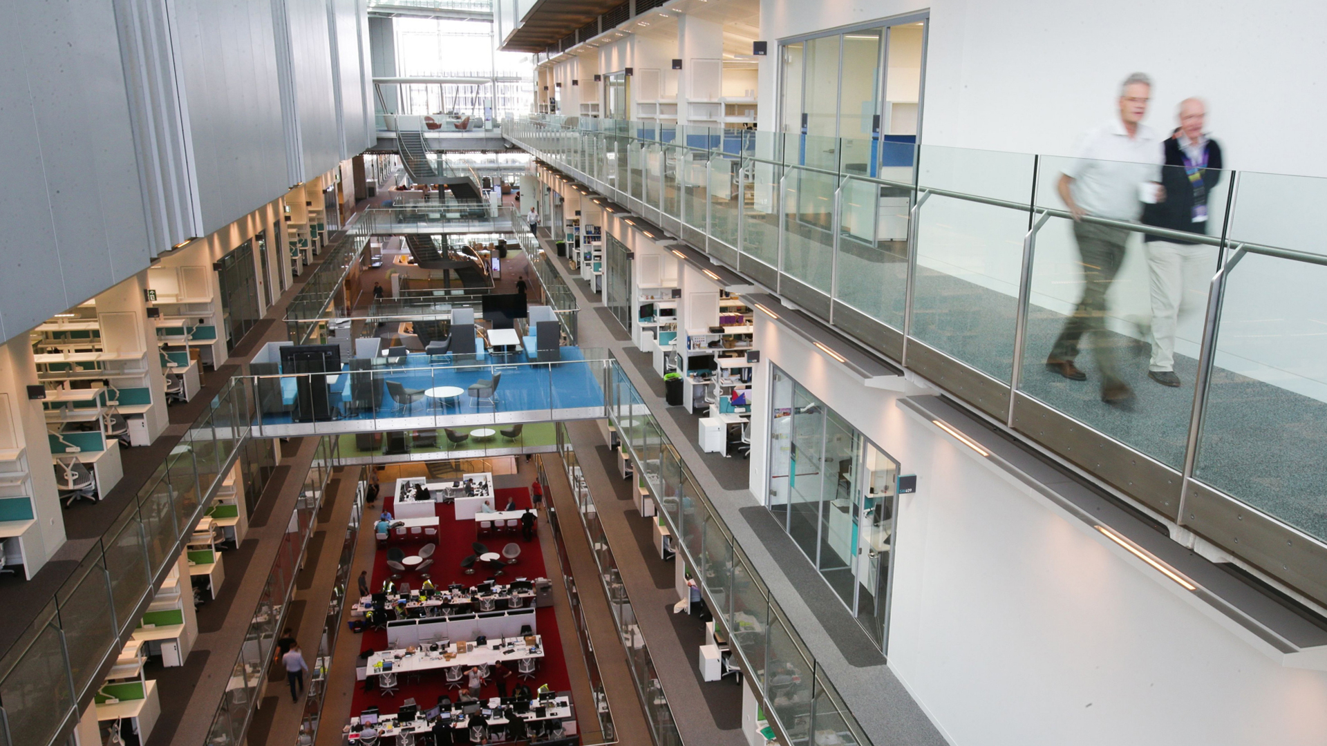 Blick in das Francis-Crick-Institute in London, das größte biomedizinische Forschungsinstitut in Europa | Bildquelle: AFP