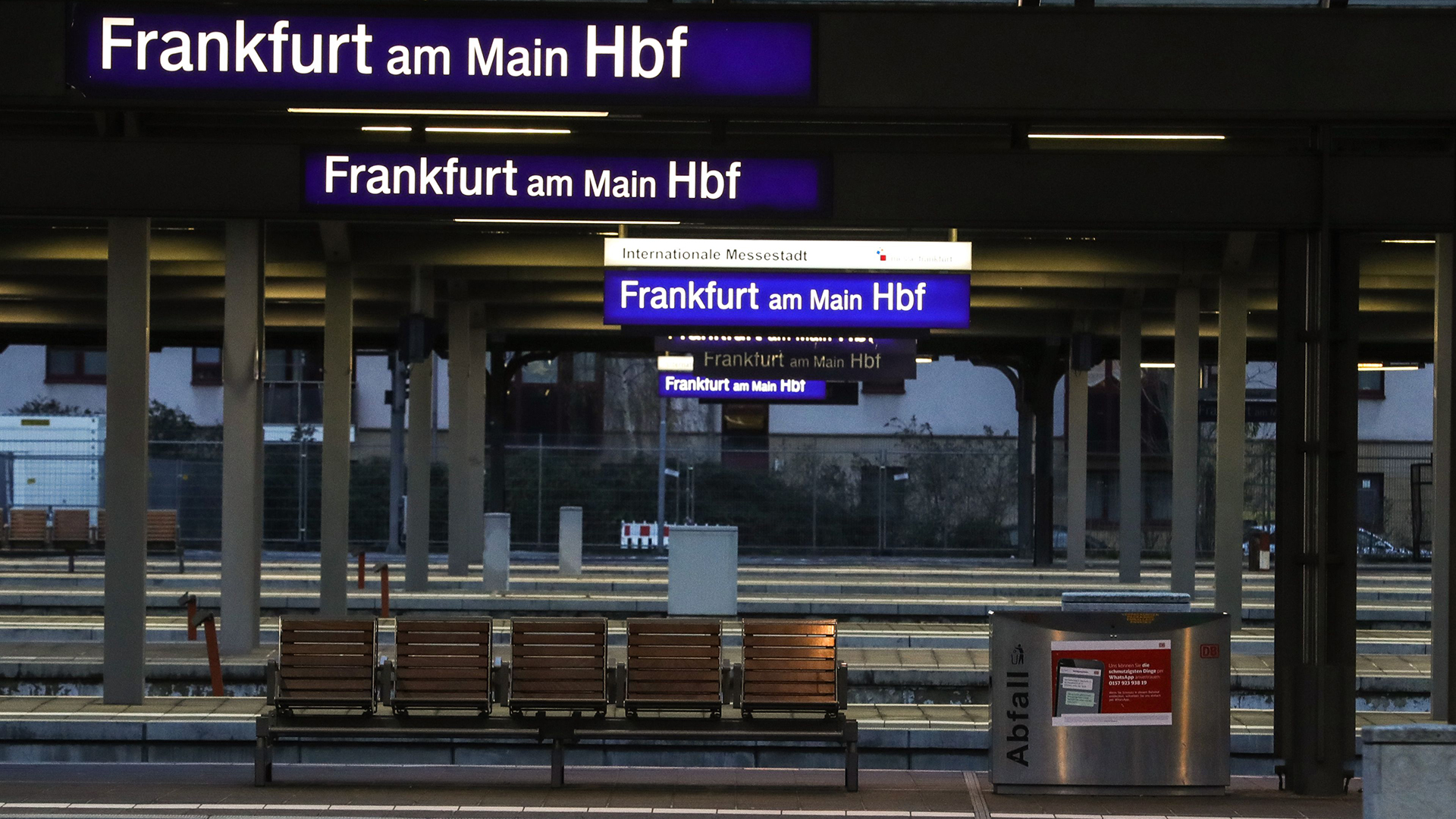 Frankfurter Hauptbahnhor | Bildquelle: ARMANDO BABANI/EPA-EFE/REX/Shutt