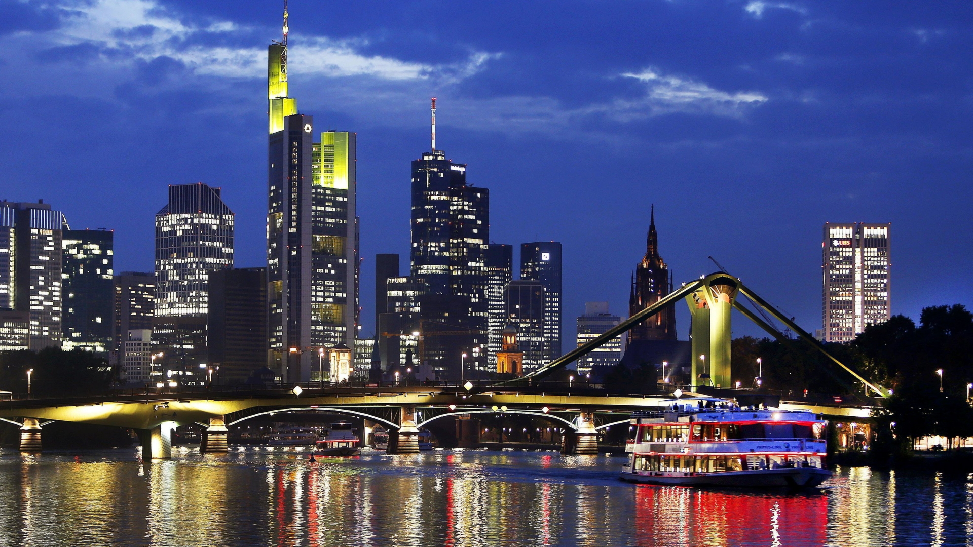 Skyline von Frankfurt am Main | Bildquelle: AP