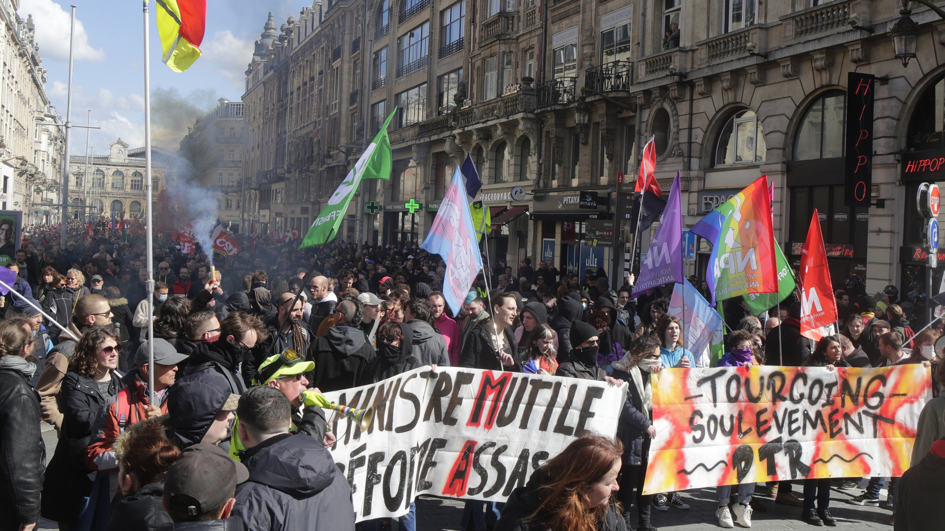 Day of action against pension reform: protests again in the streets of France