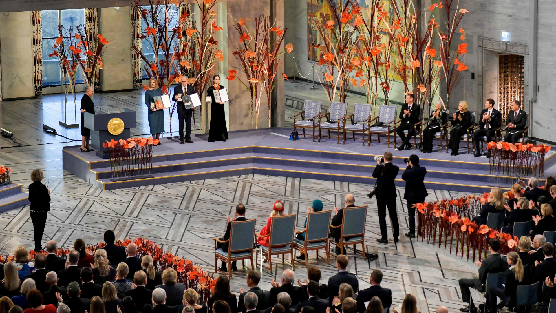 Verleihung des Friedensnobelpreises in Oslo | AFP