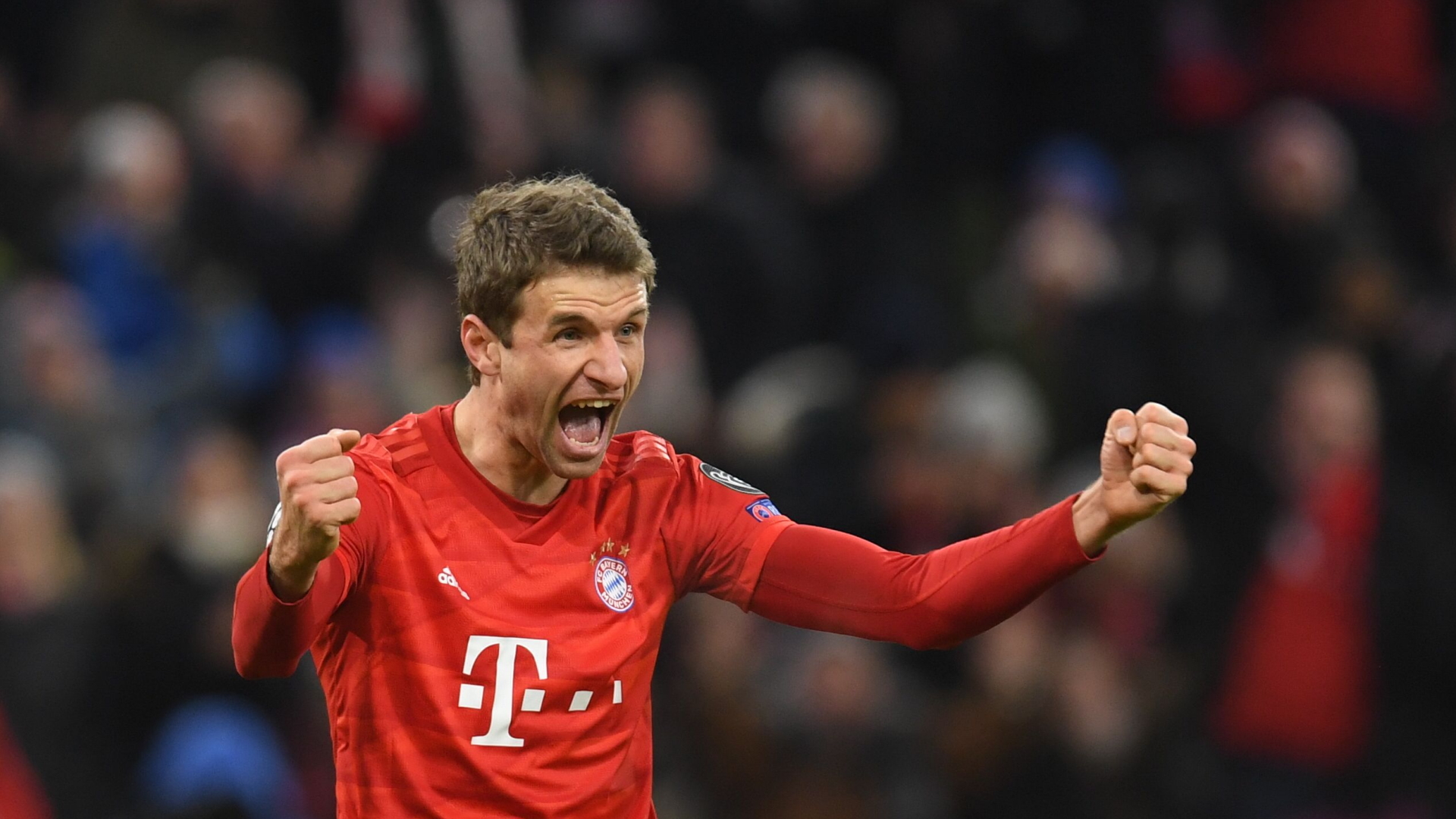 Thomas Müller während des Champions-League-Spiel der Bayern gehe Tottenham | AFP
