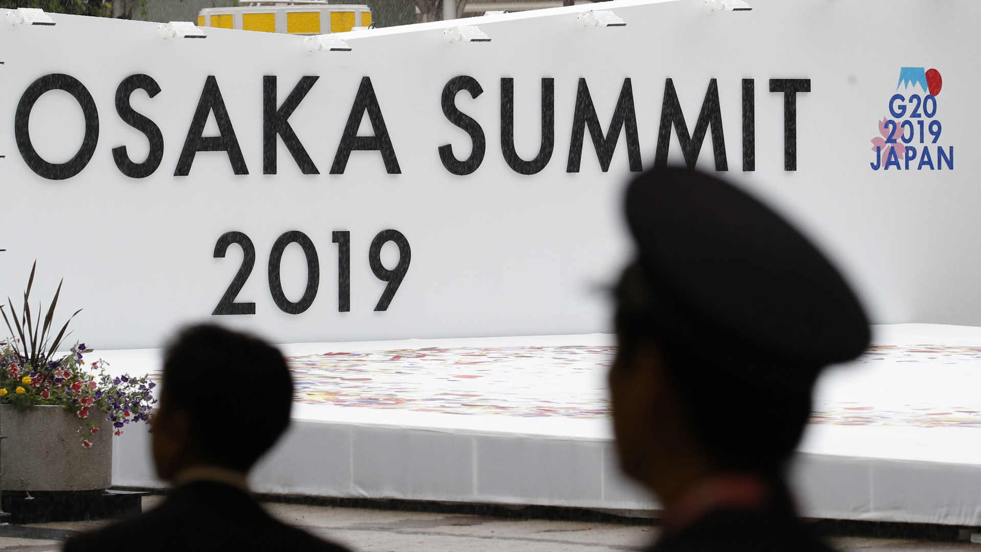 Der G20-Gipfel findet in Osaka, Japan, statt. | dpa
