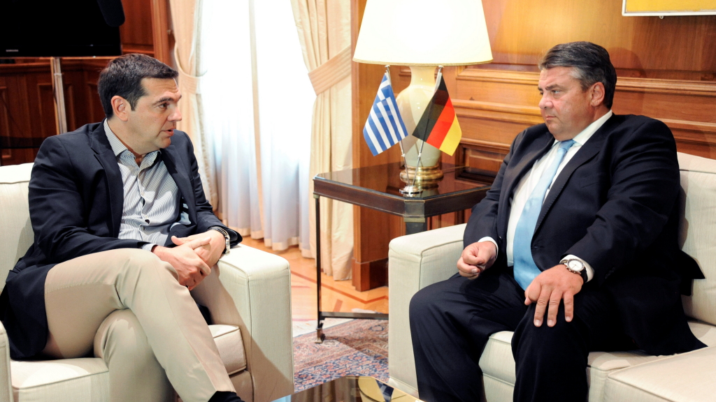 Gabriel und Tsipras