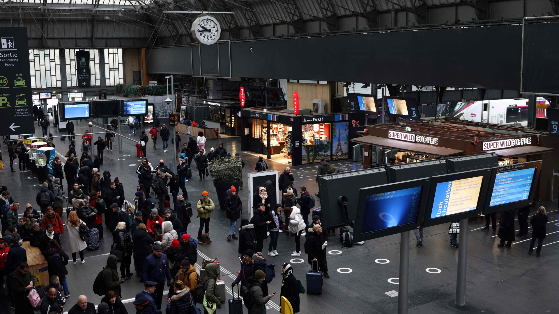 Ostbahnhof "Gare de l'Est" in Paris, Frankreich | AFP