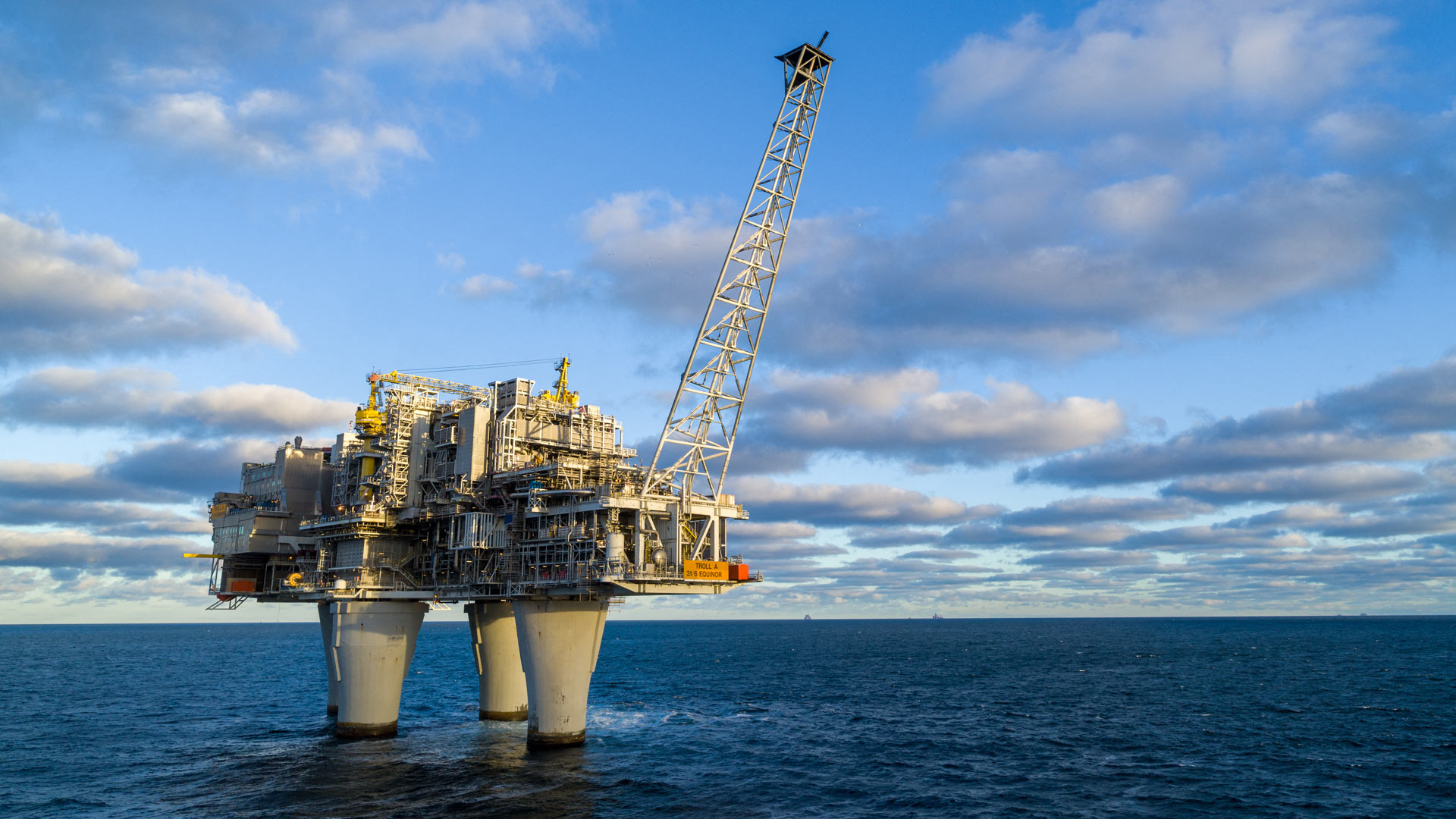 Offshore-Erdgasplattform in der Nordsee | picture alliance / abaca