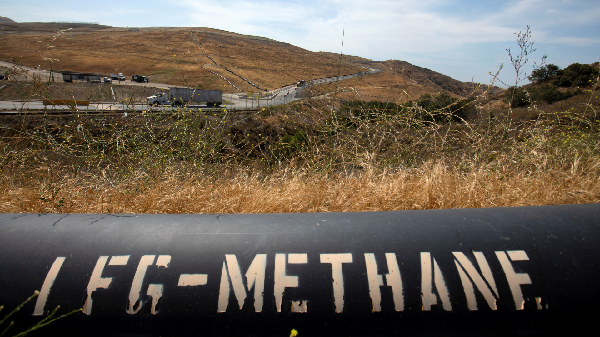Eine Gas-Pipeline in Kalifornien (USA) | REUTERS