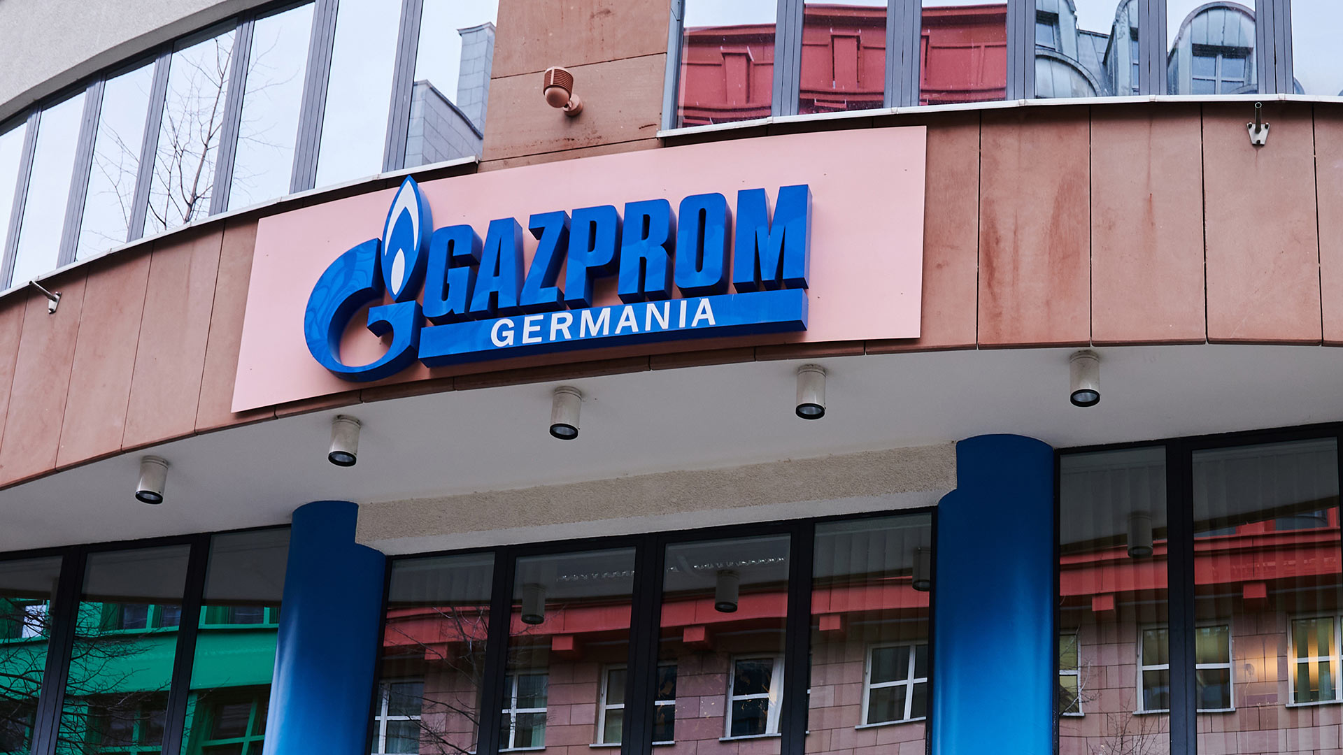 Die Gazprom-Zentrale in Berlin