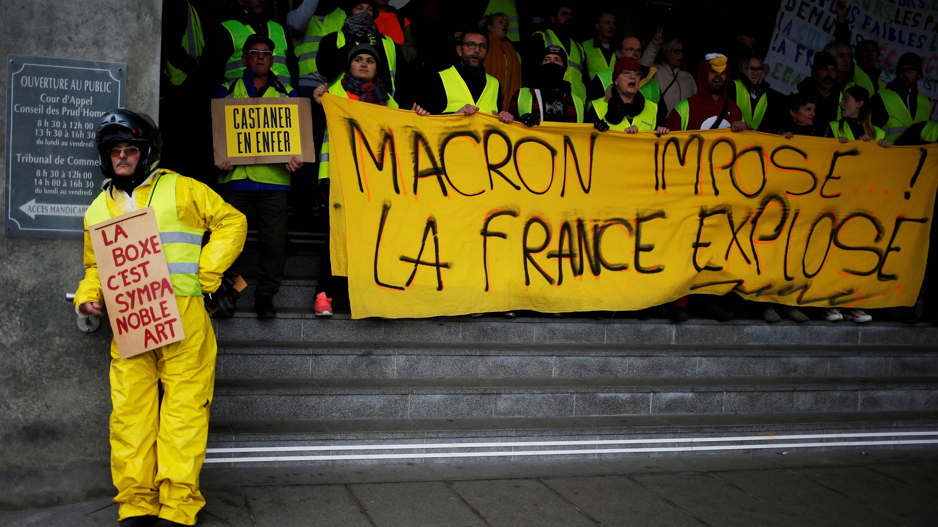 Protest der "Gelbwesten" in Frankreich | AFP